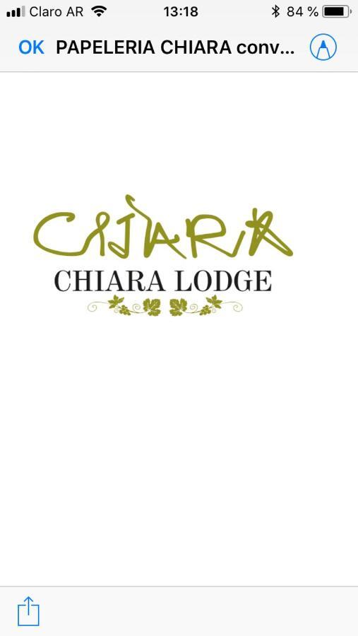 Chiara Lodge Chacras de Coria Bagian luar foto